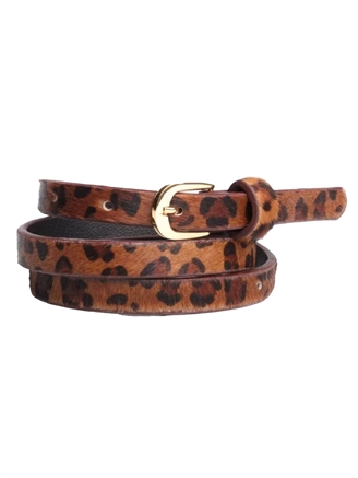 Plissé Copenhagen Zonia Belt One Size Dark Leopard